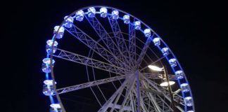 Videoimpressionen von Györer Riesenrad Attraktion zum Adventsmarkt