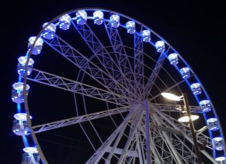 Riesenrad in Györ nimmt Fahrt auf!