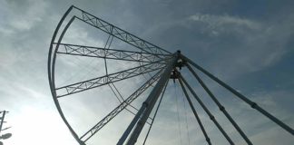 Das Györ Eye nimmt Form an