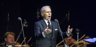 José Carreras trat in Budapest auf