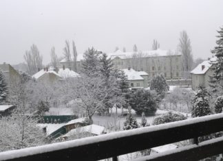 Schneefall in Ungarn – Vorsicht Strassenglätte!