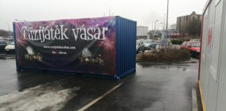 Böllerverkauf auch in Ungarn auf Hochtouren