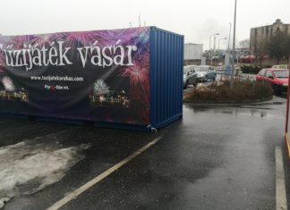 Böllerverkauf auch in Ungarn auf Hochtouren