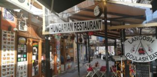 Drum Café in Budapest: Coole Gulasch- und Langosbar