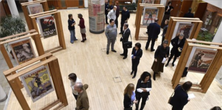 Ausstellung amerikanischer und ungarischer Plakate aus der Zeit des Ersten Weltkriegs in Budapest