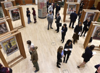 Ausstellung amerikanischer und ungarischer Plakate aus der Zeit des Ersten Weltkriegs in Budapest
