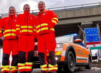 Ungarisches Sanitäter Team: Bronze bei der speziellen Winter Olympiade