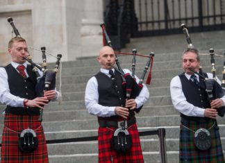 Geburtstagsfeiern von Robert Burns in Budapest