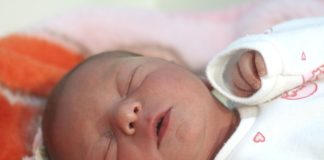 Das erste Neujahrsbaby in Ungarn