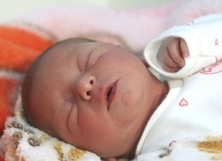 Das erste Neujahrsbaby in Ungarn