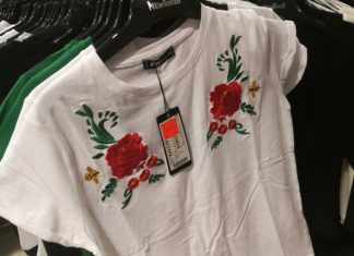 Kalocsaer Art auch in modernen Boutiquen wieder trendy