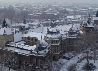 So schön ist Budapest im Schnee