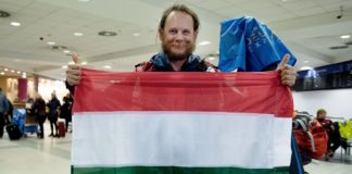 Extremsportler nach Antarktis-Tour nach Budapest zurückgekommen