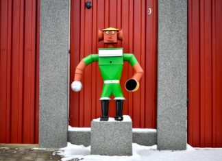 Kreativer Briefkasten in Tiszafüred