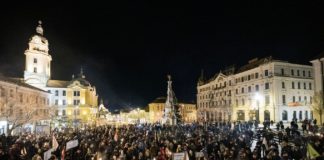 Am Wochenende wurde wieder demonstriert in Ungarn