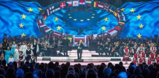 Neujahrskonzert in der Budapester Papp László Sportarena