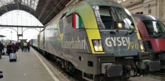 Mit dem Raaberbahn Intercity regelmässig nach Budapest