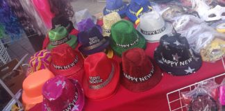 Neujahrshüte waren voll im Trend!