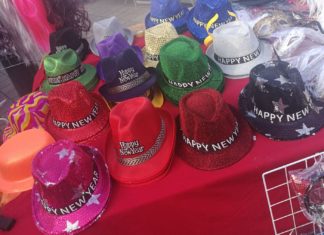 Neujahrshüte waren voll im Trend!