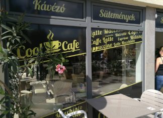 Cool im Cool Café in Fonyód