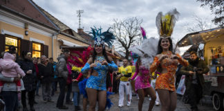 Das war Karnevalsatmosphäre in Szentendre