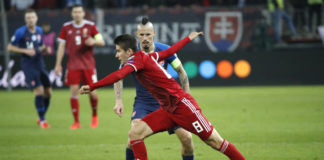 Das ungarische Fußballteam verlor 2-0 gegen Slowakei