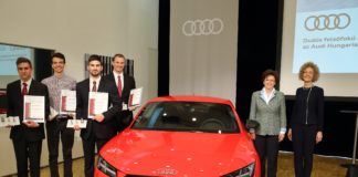 Audi Hungaria: Erster Jahrgang absolviert duale Hochschulausbildung