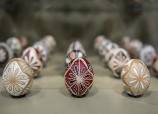 Ostern in Ungarn: Eier-Museum in Zengővárkony