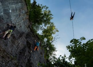 Hohes Vergnügen! Kletterer trafen sich im Gerecse Steinbruch