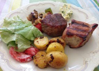 Grillteller werden auch in Ungarn immer bunter!