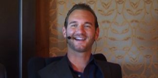 Nick Vujicic kommt nach Budapest!