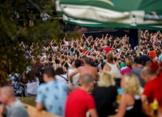 Coole Stimmung beim Fishing On Orfű