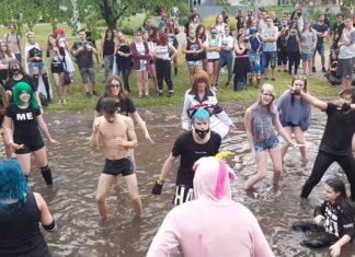 Moderner Regentanz auf der Hungexpo!