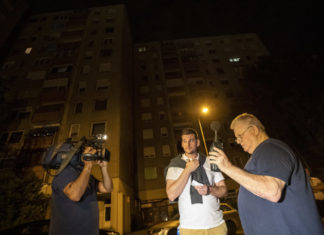 Geräuschpegel für das Sziget-Festival gemessen