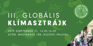 Györer Bürger protestieren gegen den Klimawandel!