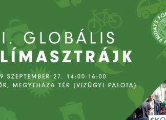 Györer Bürger protestieren gegen den Klimawandel!