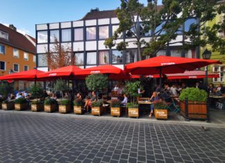 Jamie´s Italian Restaurant im Budapester Burgviertel