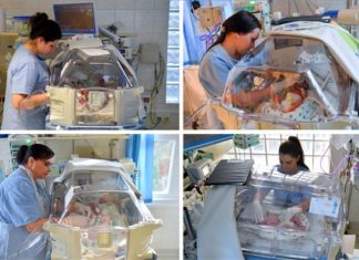 In Debrecen wurden Vierlinge geboren