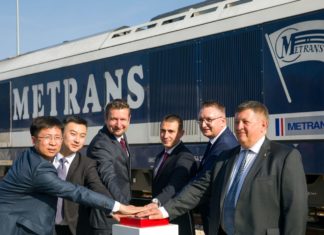 METRANS startet von Budapest nach China