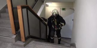 Treppensteig-Meisterschaft der ungarischen Feuerwehren!