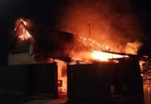 Einfamilienhaus in Cibakháza komplett ausgebrannt!