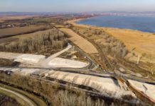 Baufortschritt der M76 in der Region Zalaegerszeg