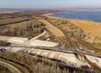 Baufortschritt der M76 in der Region Zalaegerszeg