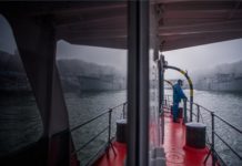 Die Donau-Eisbrecher wurden startklar gemacht