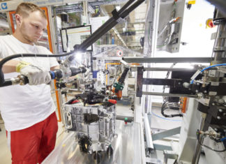 Audi Hungaria produziert 100.000sten E-Motor