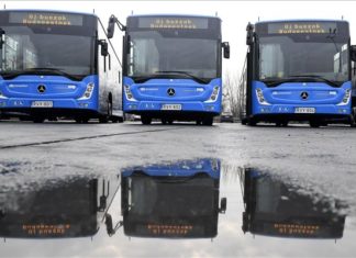 Neue Mercedes-Busse für Budapests Nahverkehr