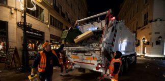 Budapests fleissige Hände in der Silvesternacht