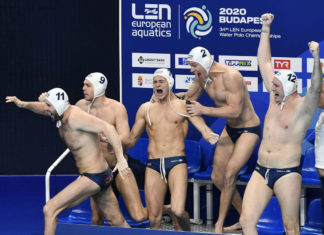 Europameister! Die Ungarischen Wasserballer feiern Erfolg