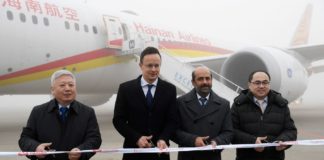 Hainan Airlines fliegt Budapest an