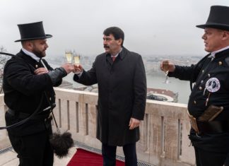 Das Glück der Schornsteinfeger wurde dem Staatsminister überbracht